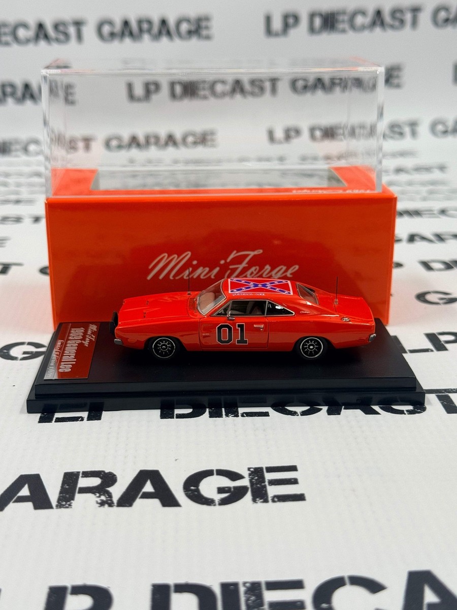 MINI FORGE 1969 Dodge Charger R/T General Lee 1:64 Diecast DOH | eBay