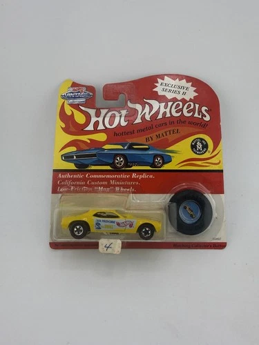 Hot Wheels Snake Vintage Collection Series II 1993 Yellow Diecast Car