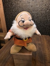 Disney Store Doc Snow White Seven Dwarfs Stuffie
