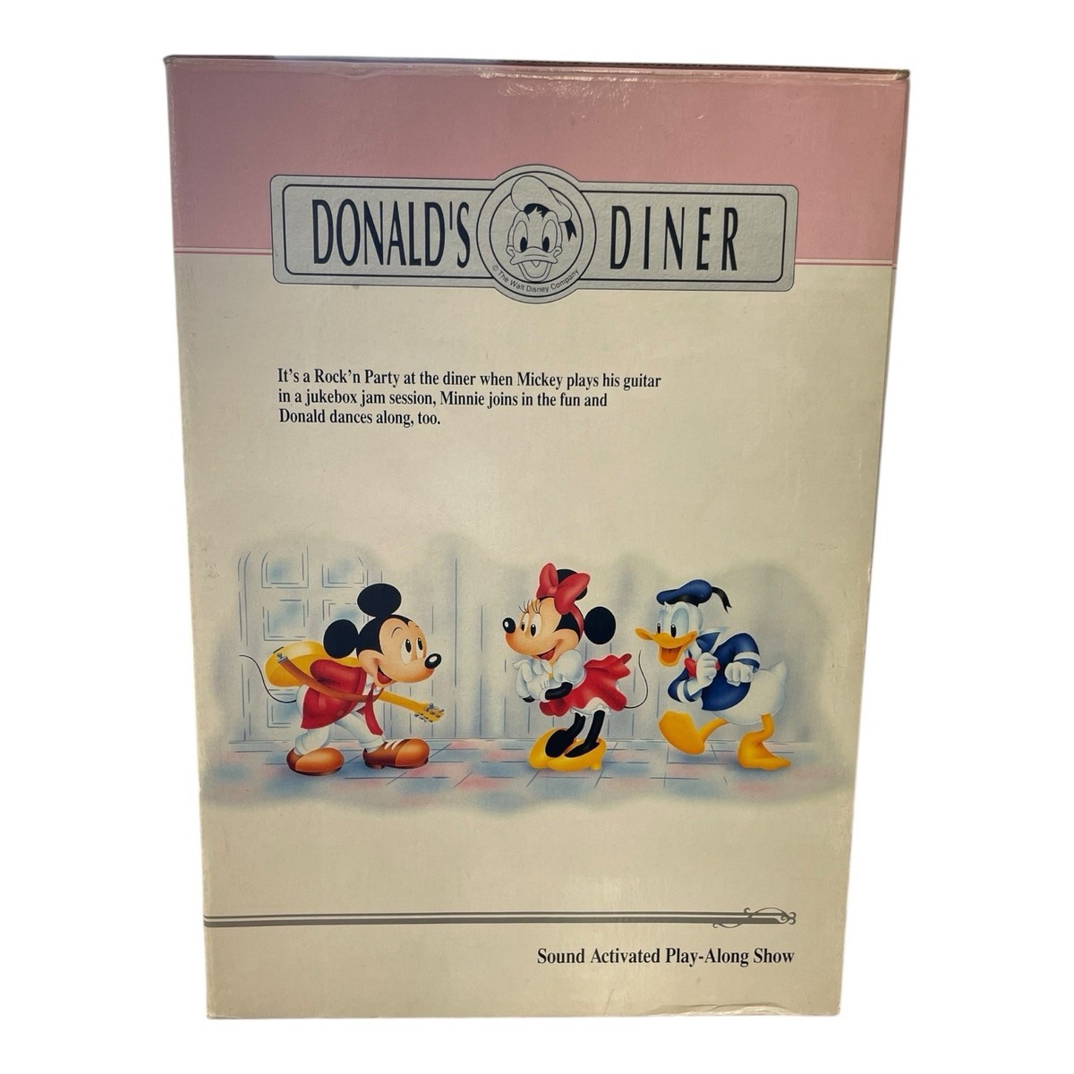 Takara Japan Disney Donald's Diner Sound Activated Play Along Old