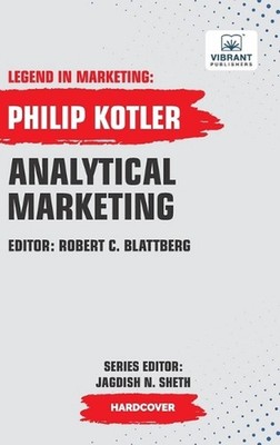 Analytical Marketing by Philip Kotler Hardcover Book