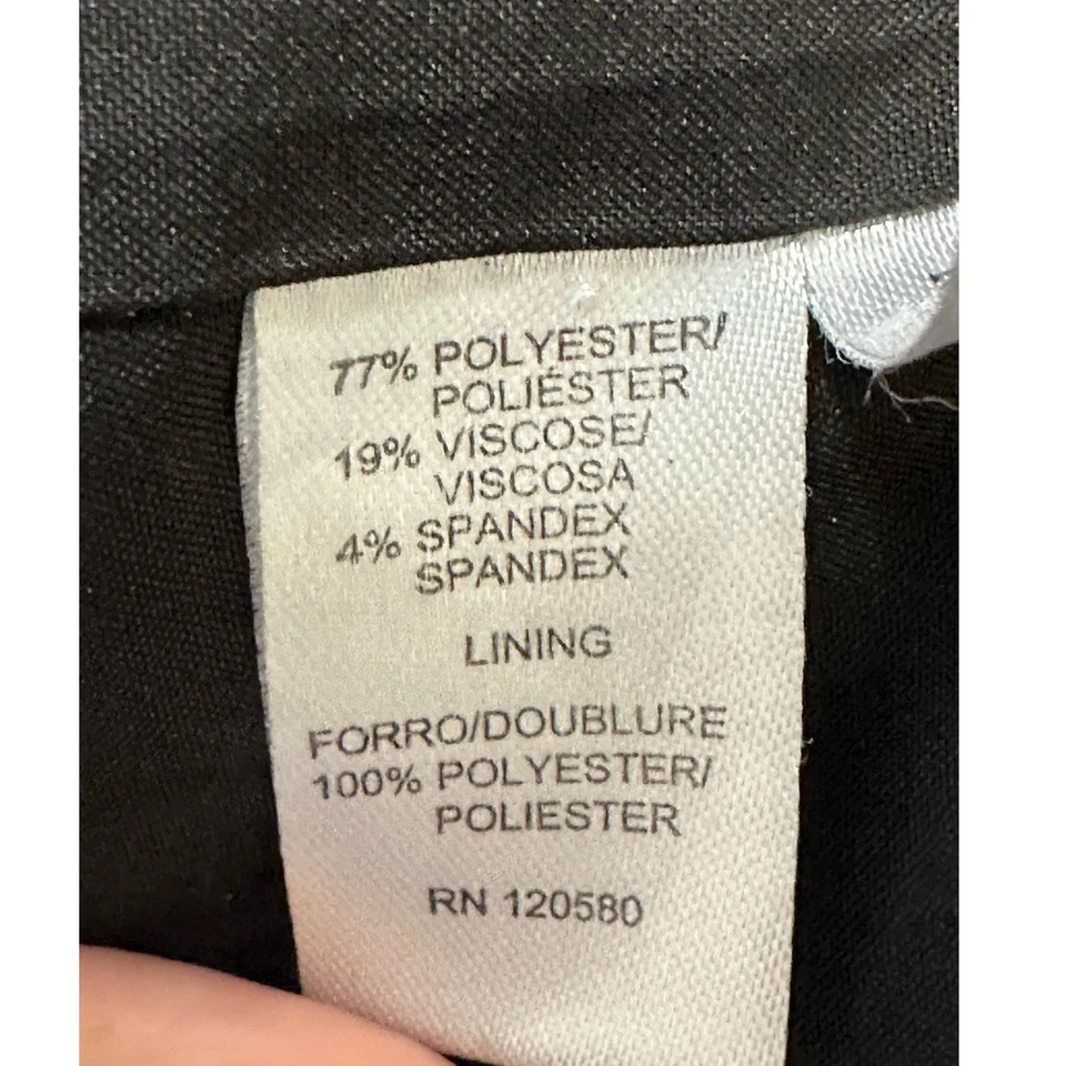 Blazer Amanda + Chelsea Negro Blanco Lunares Manga 3/4 Talla 10 Foto 4 de 4