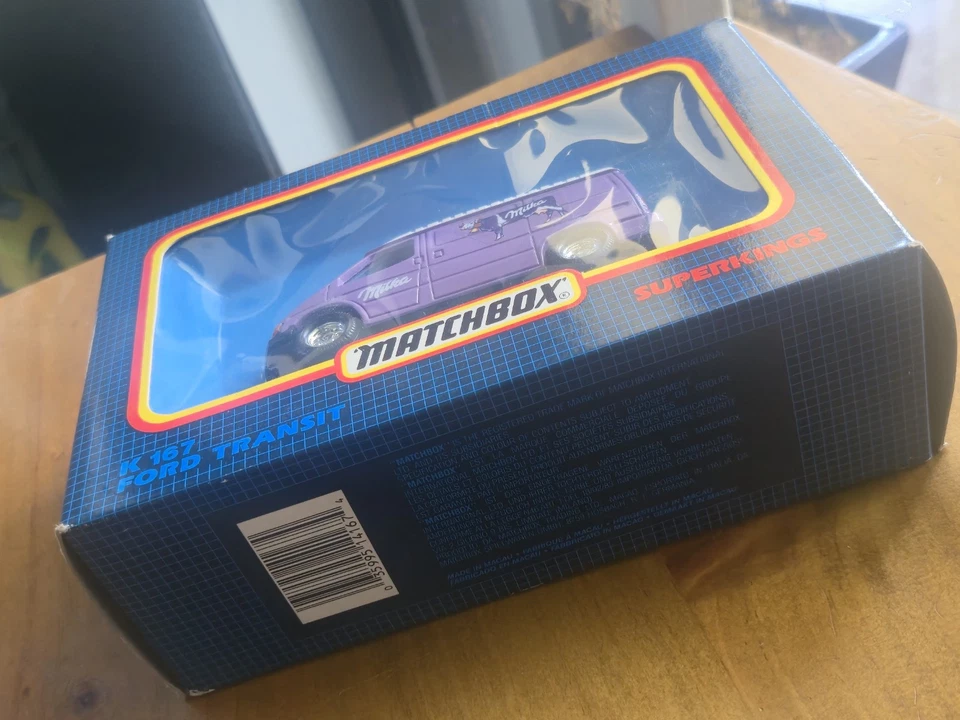 Matchbox K-167 Superkings Ford Transit Milka Van TOTALMENTE NUEVO EN CAJA Foto 4 de 4