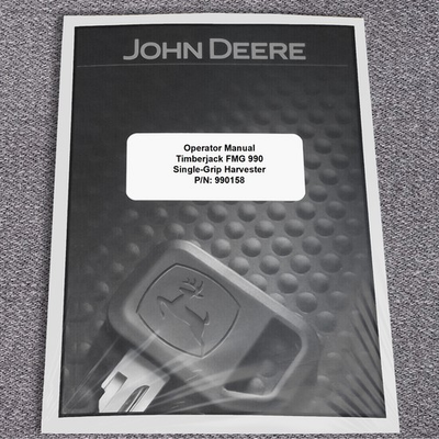 #ad John Deere 990 Wheeled Harvester Owners Operators Manual 9900158 $60.86