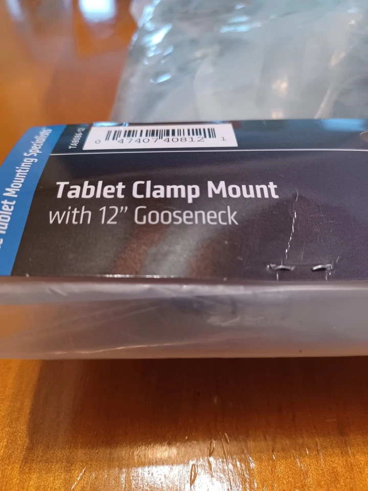 Tablet Clamp Mount With 12 Inch Gooseneck - Image 2 of 4