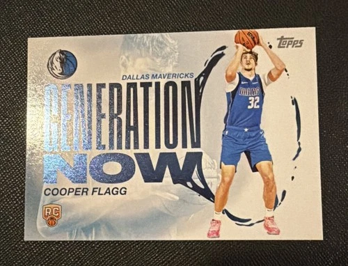 Cooper Flagg 2025-26 Topps Flagship Generation Now Rookie #GN-1 RC Mavs