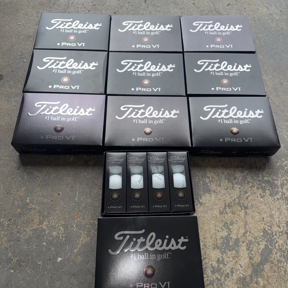 Pelotas de golf Titleist Pro V1 Left Dot Tour Preferred 10 docenas nuevas ✅ Foto 2 de 4