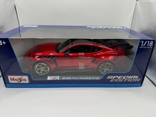 2025 Maisto 1:18 Ford Mustang GTD Special Edition Red