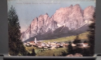 Postcard Cortina d'Ampezzo, Col Pomagagnon