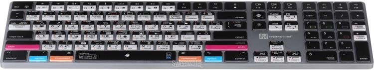 LogicKeyboard Titan Wireless Backlit Keyboard for Adobe Photoshop CC/Lightroom