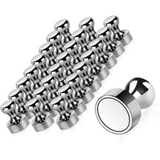 10PCS Neodymium Magnetic Push Pins Strong Cone Magnets for Fridge Board 