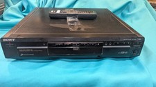 Sony DVP-C660 5 Disc DVD CD Carousel Changer Player  OEM Sony Remote  TESTED