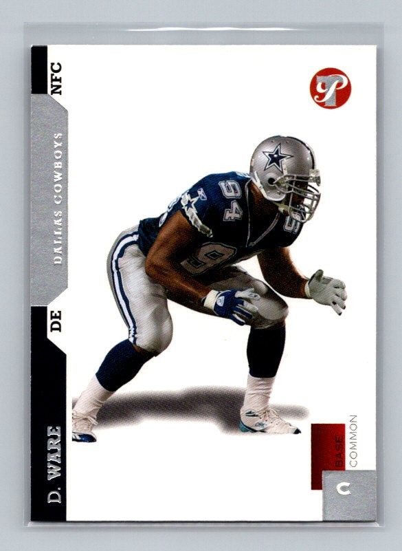 DeMarcus Ware 2005 Topps Pristine Rookie #54 Dallas Cowboys
