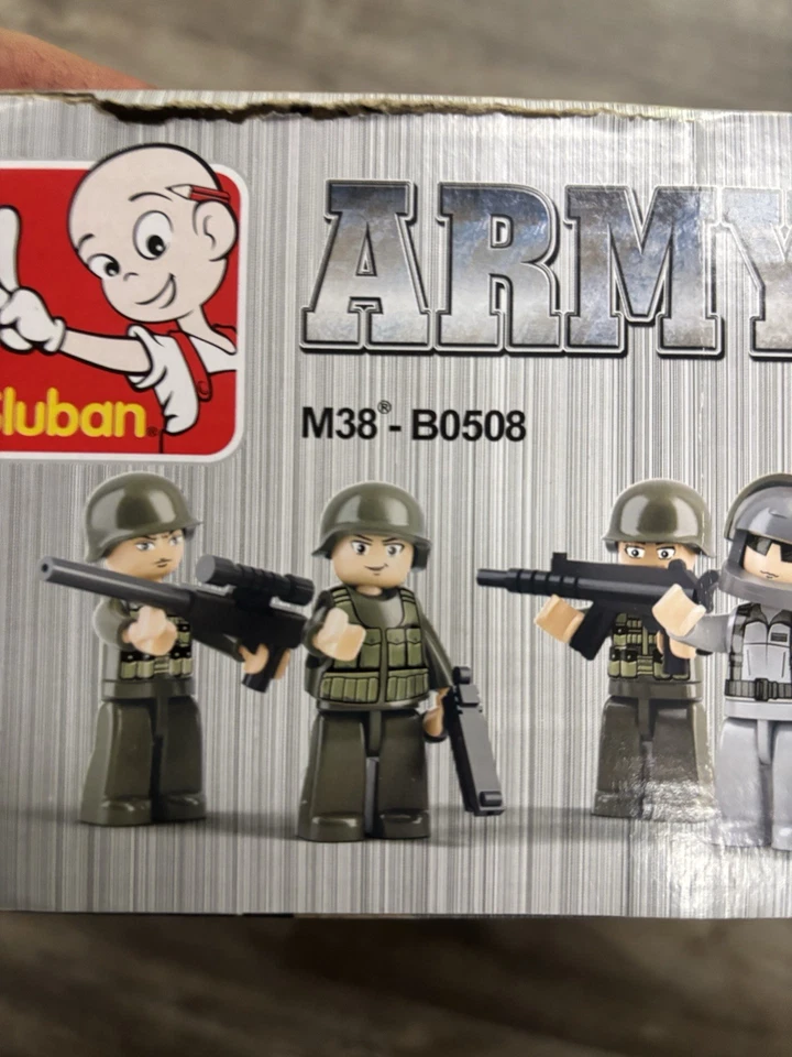 Sluban M38-B0508 Army Military Transport Helicopter 520 Pcs BRAND NEW SEALED - Image 3 of 4