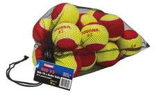 Tourna 18-Pack Red 3 Kids Tennis Balls, For Kids 10 Years and Under