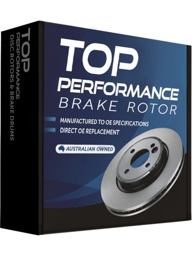 2 x Top Performance Disc Brake Rotor 287mm TD503 fits Ford LTD 5.0 AU ...