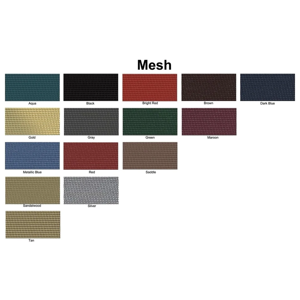 Package Tray For 1973-1977 Oldsmobile Cutlass Supreme Mesh Sandalwood Rear 1 pc - Image 3 of 4