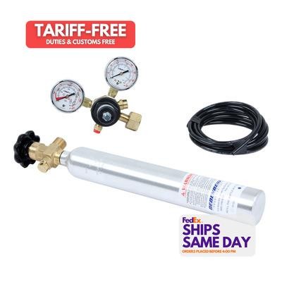 Dedenbear AB10K, Kit CO2 Regulator Aluminum Natural Performance Racing Parts