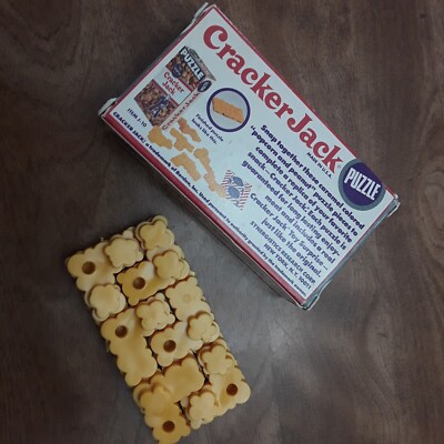 Vintage Cracker Jack Box with Puzzle Item # J-10 USA | eBay