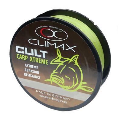 (0,02 /1m) Climax CULT Extreme 1000m Mattolive 0,35mm Monofile Karpfenschnur