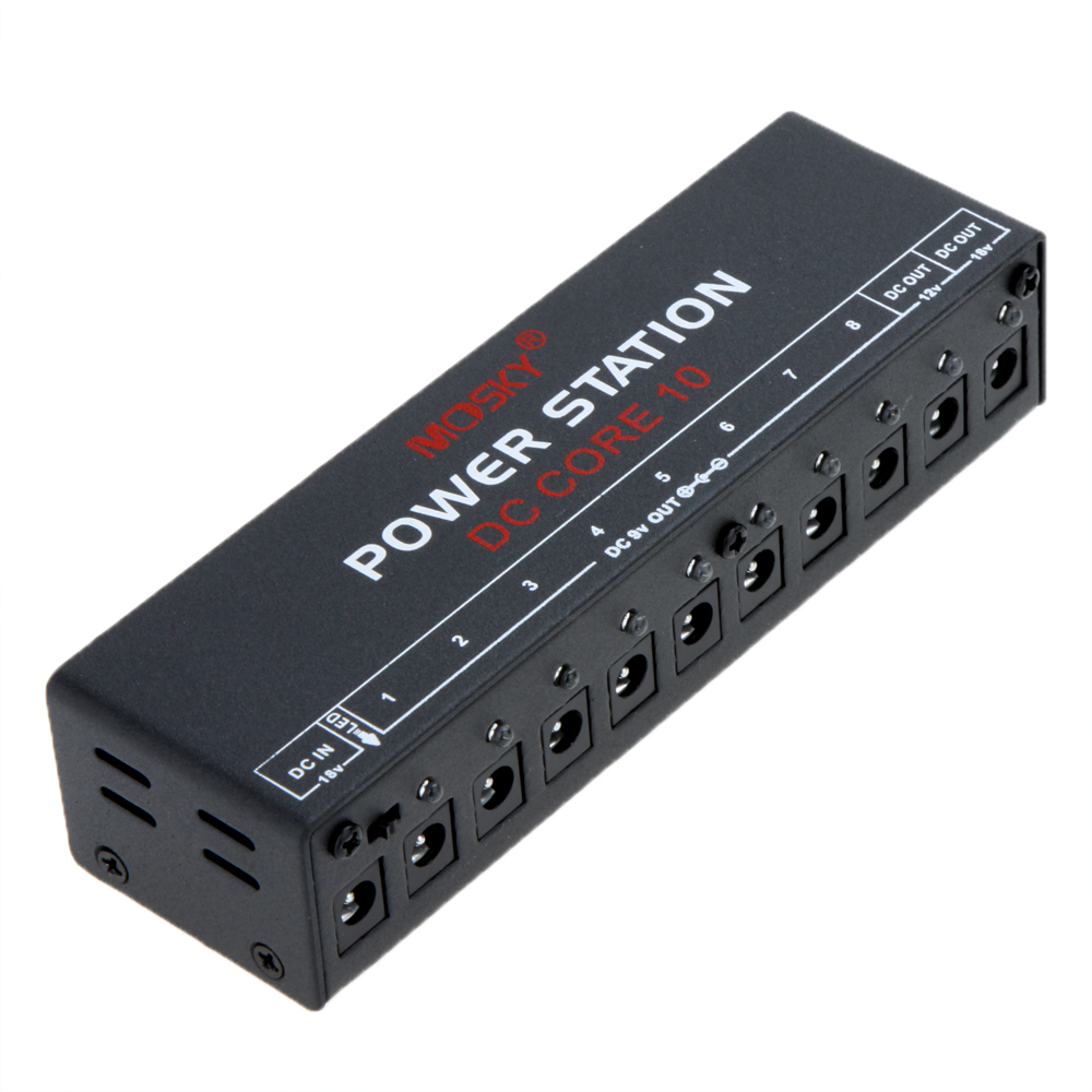 MOSKY DC-CORE10 Mini Power Supply for 9V 12V 18V Guitar Effect Pedal MOSKY DC-CORE10 Mini Power Supply for 9V 12V 12V 12V 18V Guitar Effect Pedal perfecto