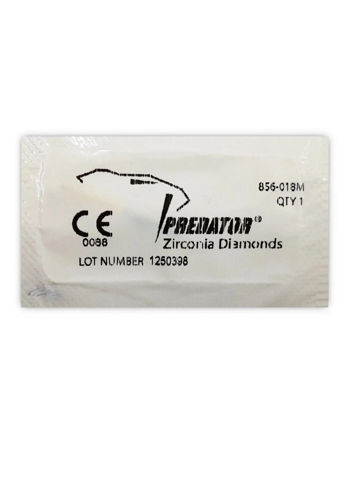 5Pcs Pack Prima Dental Predator Zirconia Cutting Burs (Free Ship) Foto 3 de 4