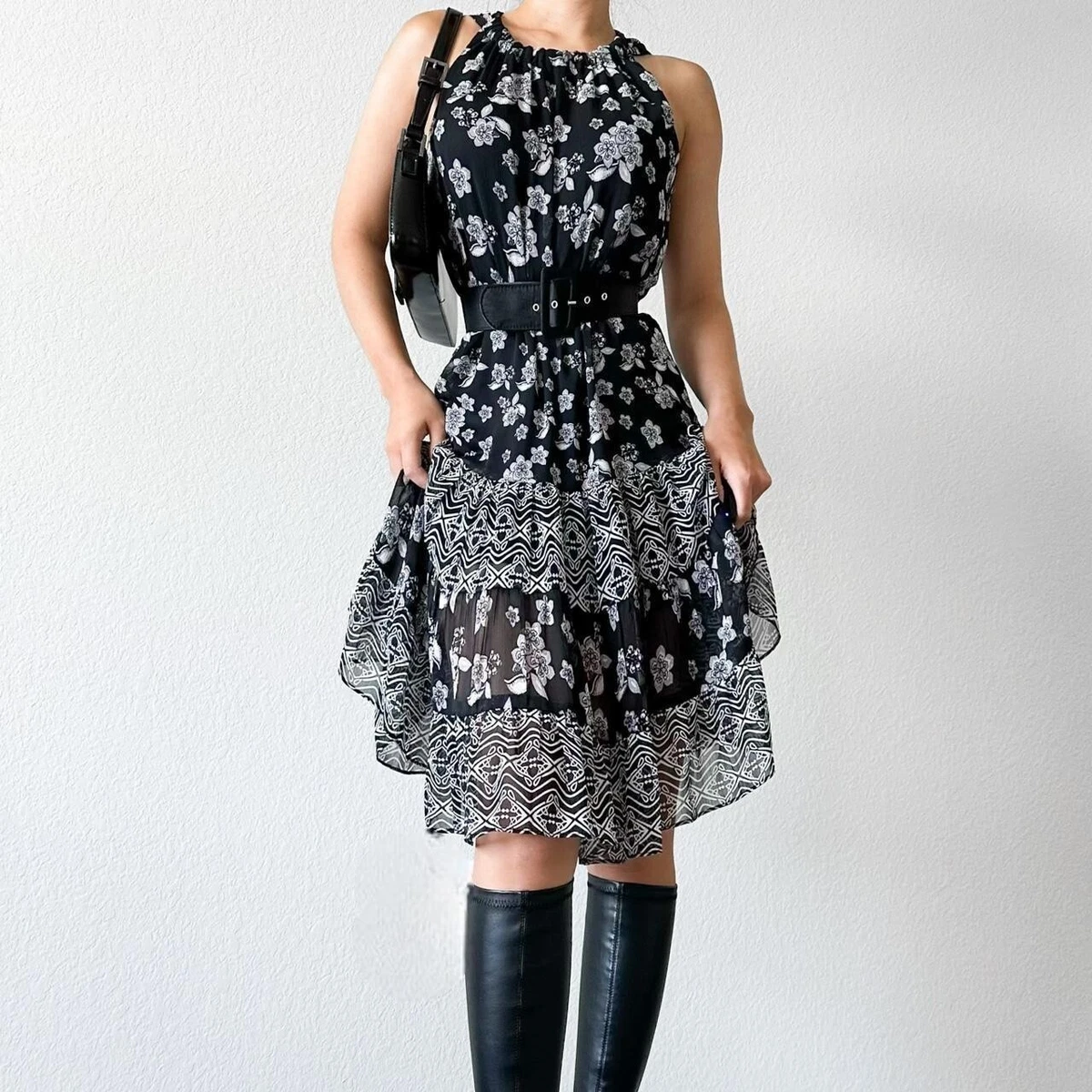 Msk 2025 pleated dress