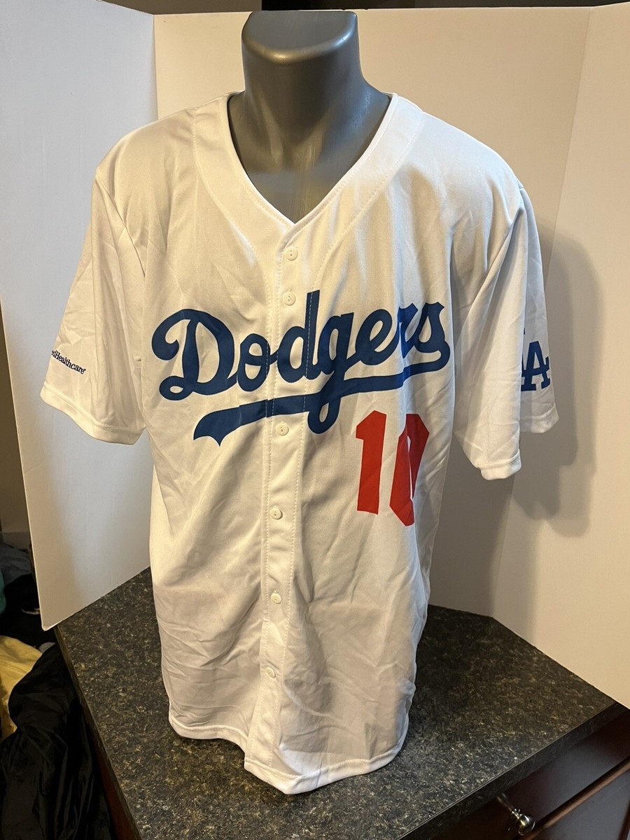 Los Angeles Dodgers MLB Justin Turner #10 Jersey XL White Promo