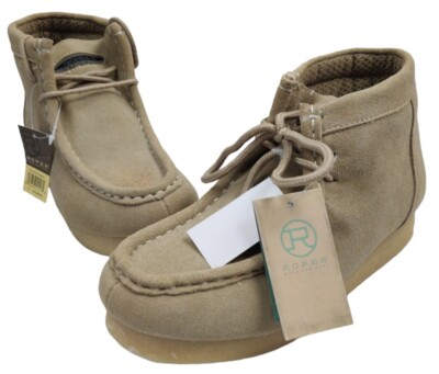 ROPER Womens Gum Sticker Chukka Casual Boots Ankle - Beige US Size 5