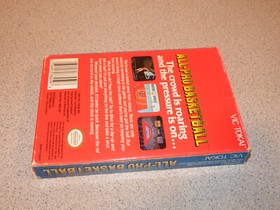 Nes - All-Pro Basketball Nintendo with Box -- Tested