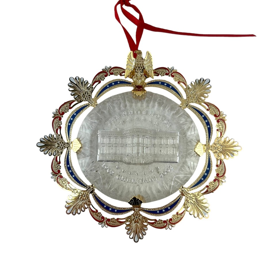 White House Christmas Ornaments Lot (10) white house historical