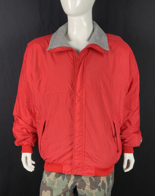 Helly Hansen Nylon Shell, Fleece-Lined, Zip Up Coat/Jacket, Men's Size Large