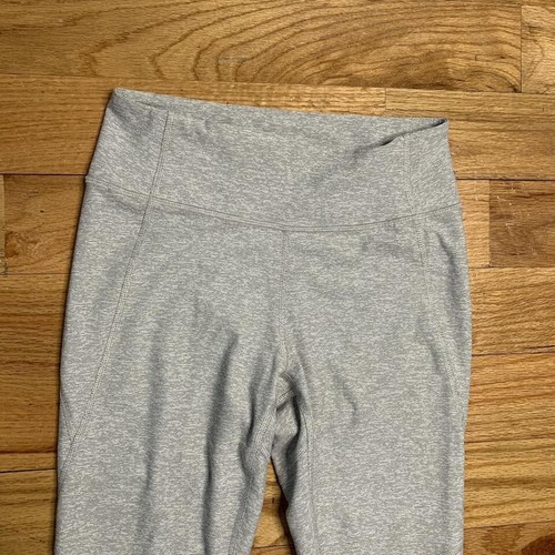 Outdoor Voices Heather Grey Leggings Size Small High Rise Warm Up Exercise - Picture 2 of 8