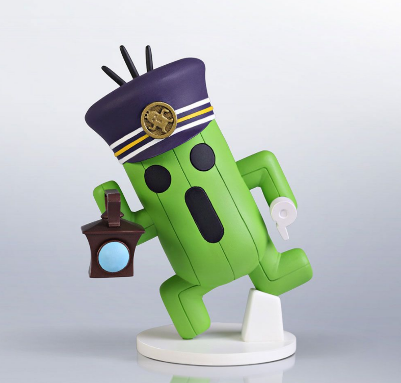 World Of Final Fantasy Figure Static Arts Mini Sabotender Cactuar
