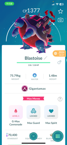 GIGANTAMAX Charizard Blastoise Venusaur 20k stardust Pokémon trade P.T.C. - Picture 7 of 8