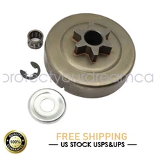 Fits Stihl MS171 MS181 MS211 Chainsaw 3/8"-6T Spur Clutch Drum Sprocket Kit US