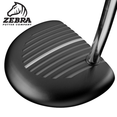 ZEBRA AIT-1 VISUAL ALIGNMENT GOLF PUTTER / HERREN LINKSHAND 34'' +HEADCOVER