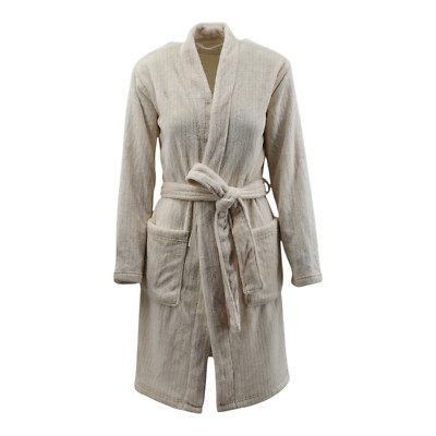 M&S Collection kurzer Morgenmantel Fleece gerippt