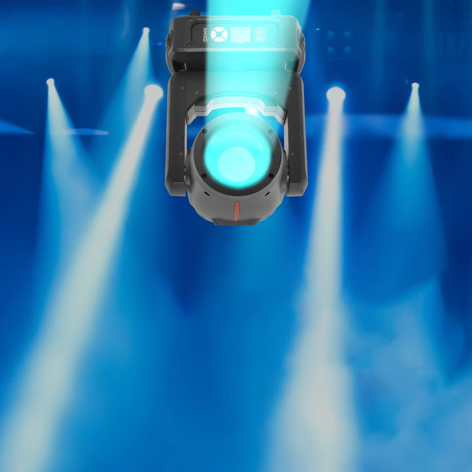 LED DJ Stage Lighting Effects Light Party Light Moving Head Beam Lamp DMX512 - Image 2 of 4