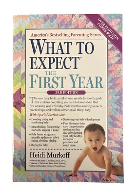 What to Expect: The First Year 3rd Edition Paperback - Heidi Murkoff