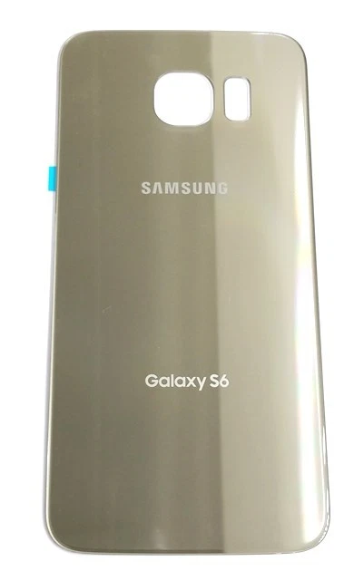 Cubierta trasera de vidrio de batería DORADA para Samsung S6 G920 ~ ¡Todos los portadores!! Foto 4 de 4
