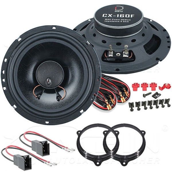Dietz Auto Lautsprecher FüR Renault Laguna Iii 2007-2015 Heck TüR Koax 85W #Bdxf-image