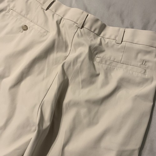 Walter Hagen Pants Men 38x32 Light Khaki Beige Perfect 11 Straight Stretch Golf - Picture 23 of 24