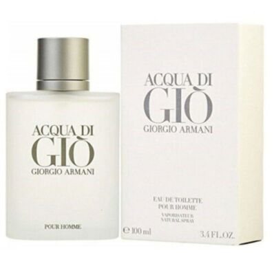Giorgio Armani Acqua Di Gio 3.4 oz Men's Eau De Toilette Spray New Sealed US