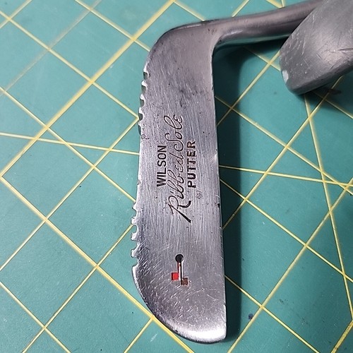Wilson Golf Putter Lot Of 3 Ribbed Sole Harmonized 460 35" Right Hand Faux Wood - Picture 2 of 24