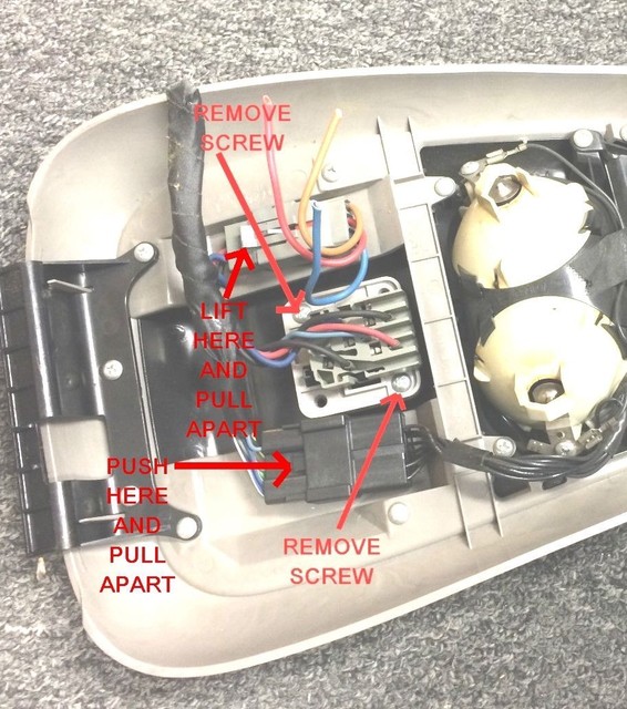🔥 FORD EXPLORER OVERHEAD CONSOLE COMPUTER REPAIR SERVICE 1997 98 1999