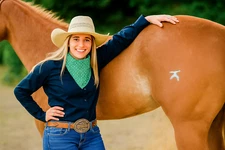 Silk headwrap, Wild Rag 34"x34" 100% Silk Twill