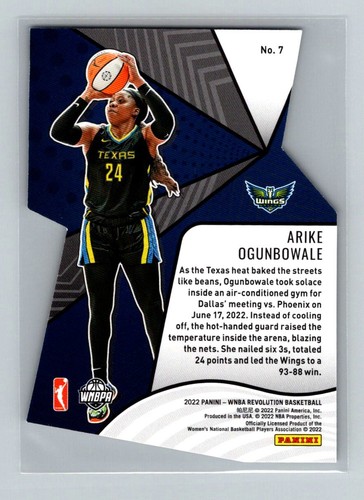 2022 WNBA Revolution Insert Liftoff Rookie Revolution Supernova Shock Wave PICK - Picture 13 of 177