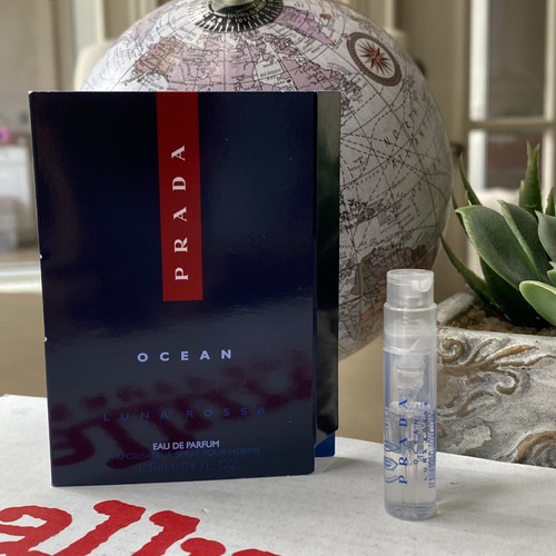 OCEAN LUNA ROSSA by Prada Eau de Toilette Carded Sample for MEN .04oz/1.2ml