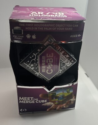 Merge Cube Hold Holograms in Your Hand Virtual Game Toy for IOS Android Tablet